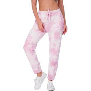 Free People Size XS Work it Out Joggers Tie Dye Pink